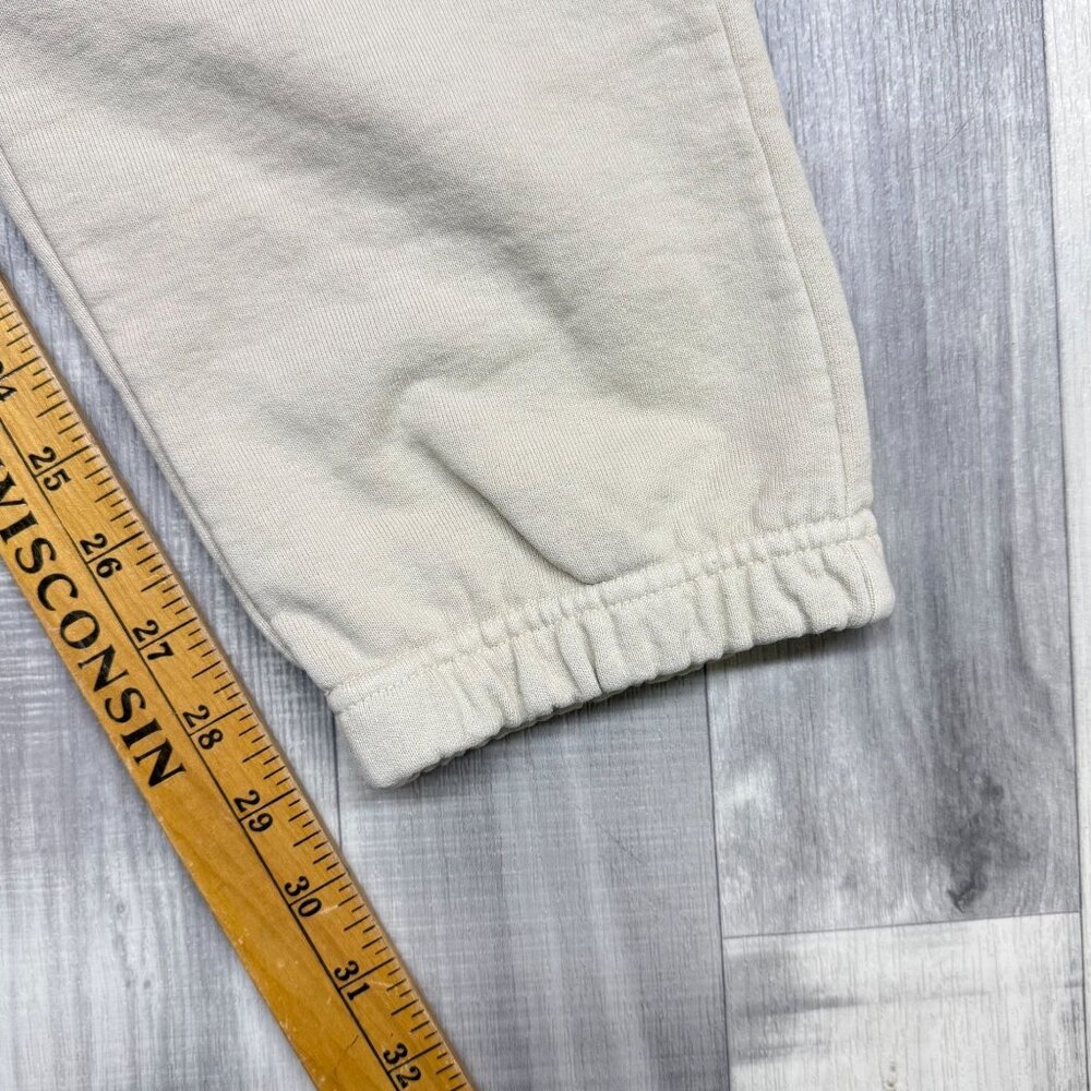 ✅Mens XL Talentless Sweatpants Embroidered Logo Ivory/Bone Joggers Streetwear - Picture 9 of 11